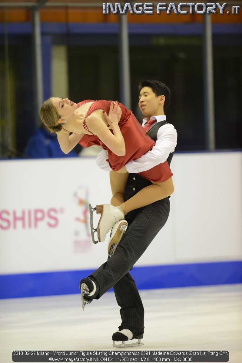 2013-02-27 Milano - World Junior Figure Skating Championships 0391 Madeline Edwards-Zhao Kai Pang CAN